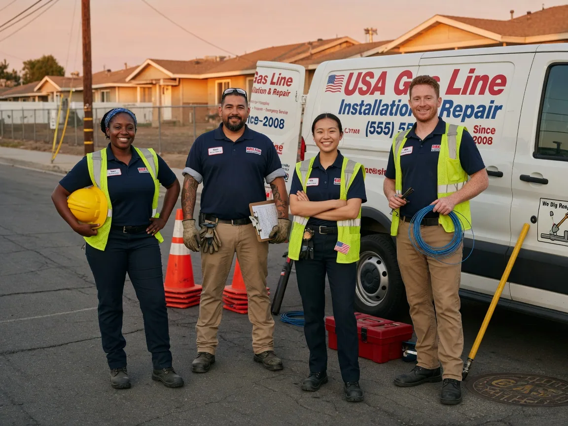 Gas Line Installation company in Center Point, LA
